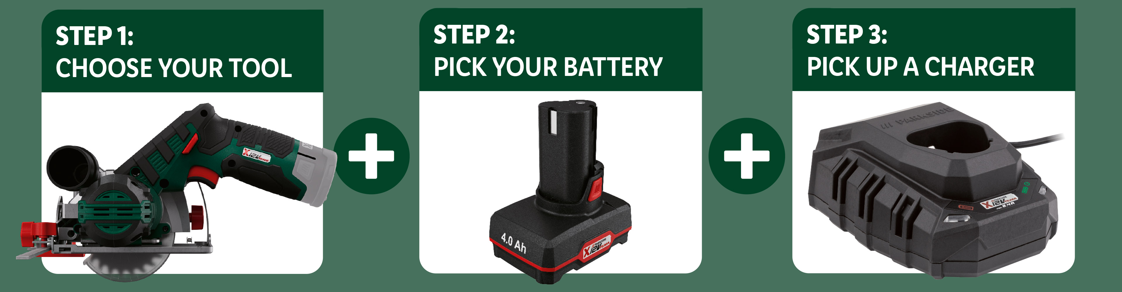Power tool, battery, and charger.