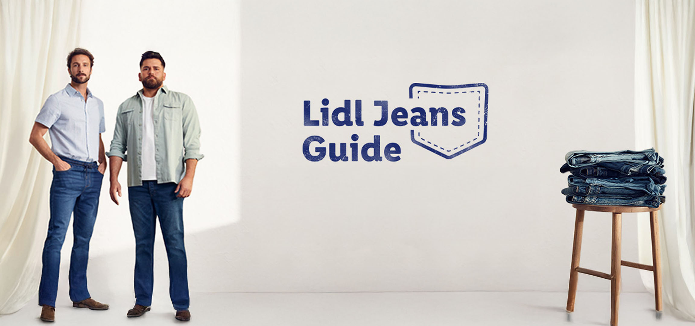 Lidl Jeans Guide: Jeans and shirts.