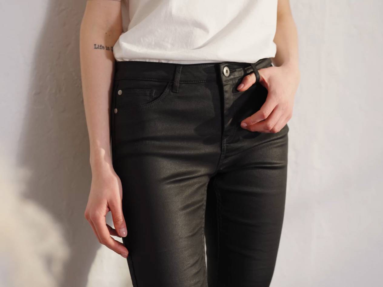 Black jeans.