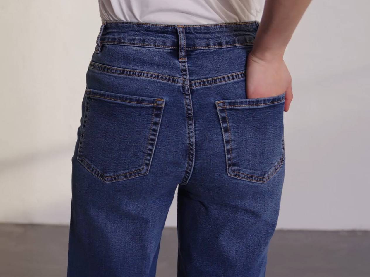Blue jeans.